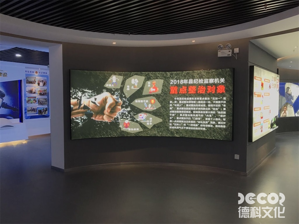 黨政展廳裝修中如何體現(xiàn)黨的對外交往和國際交流？